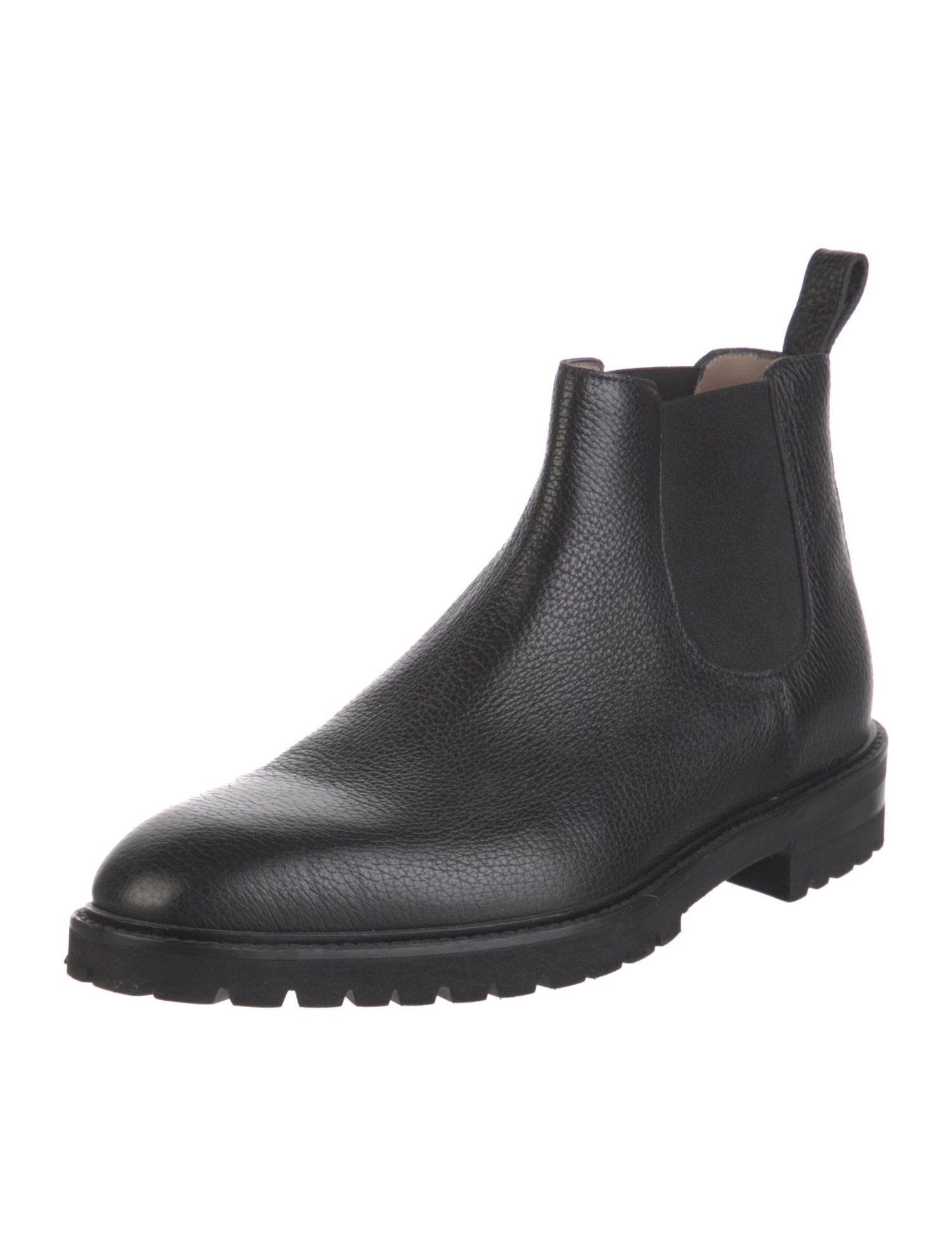 Manolo Blahnik Leather Chelsea Boots